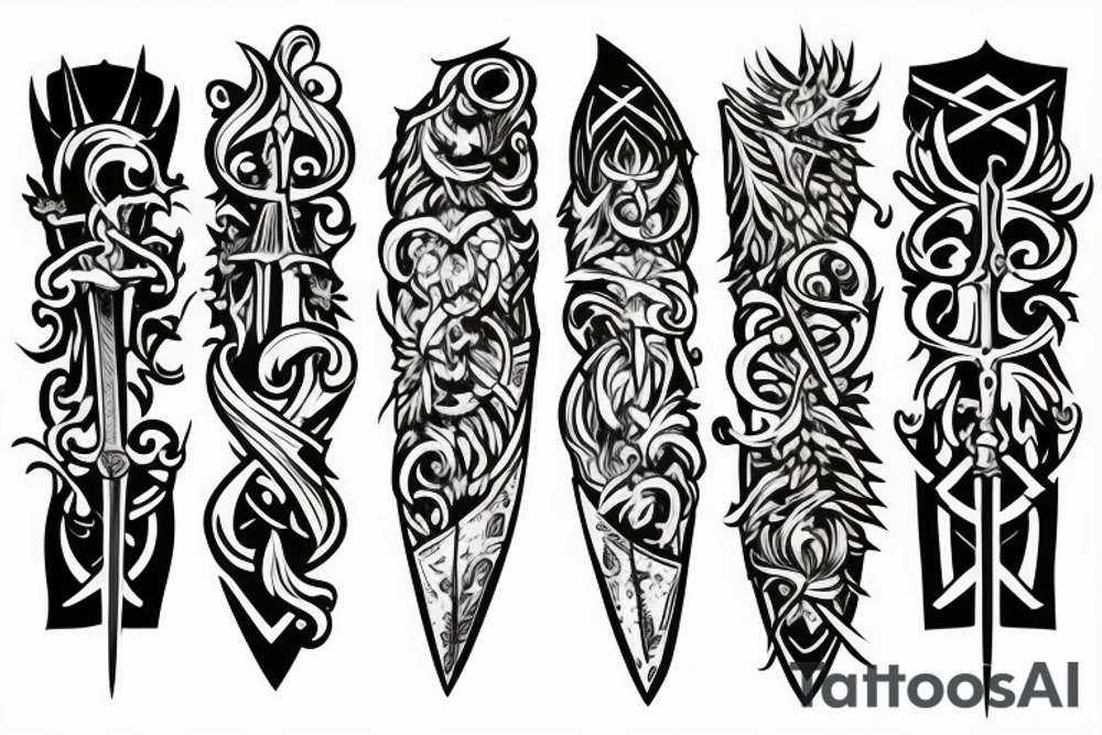 sword tattoo idea