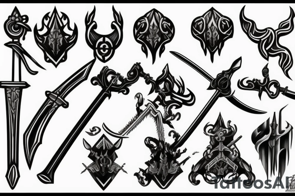 sword tattoo idea