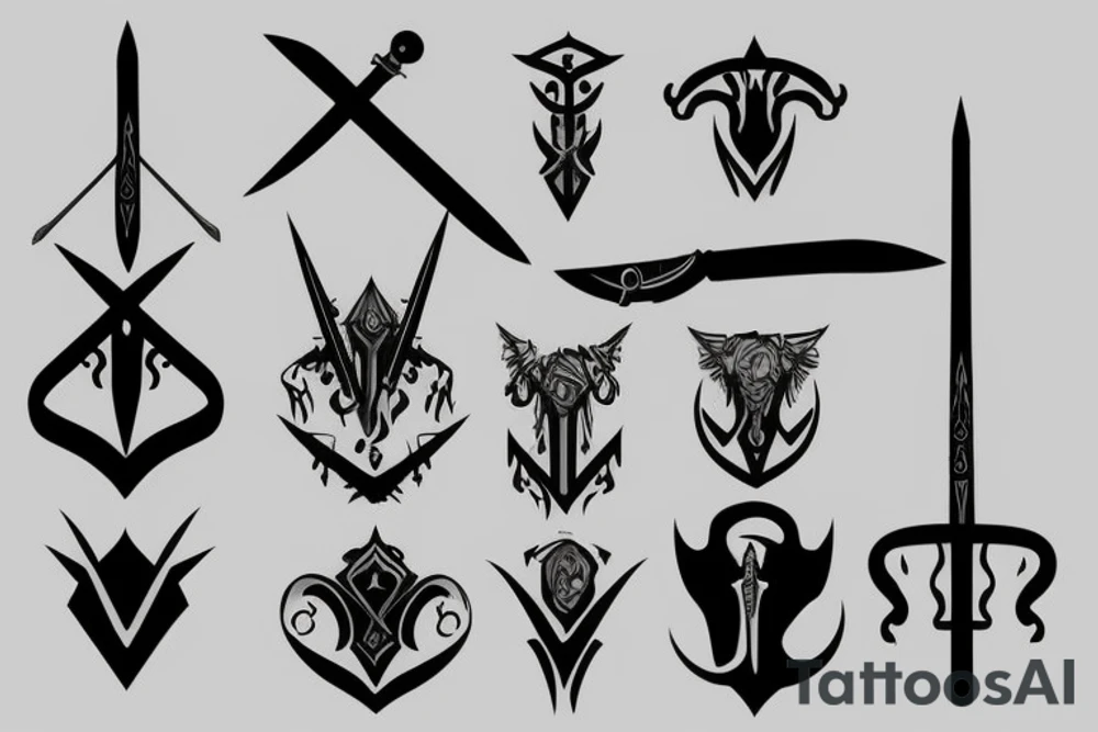 sword tattoo idea