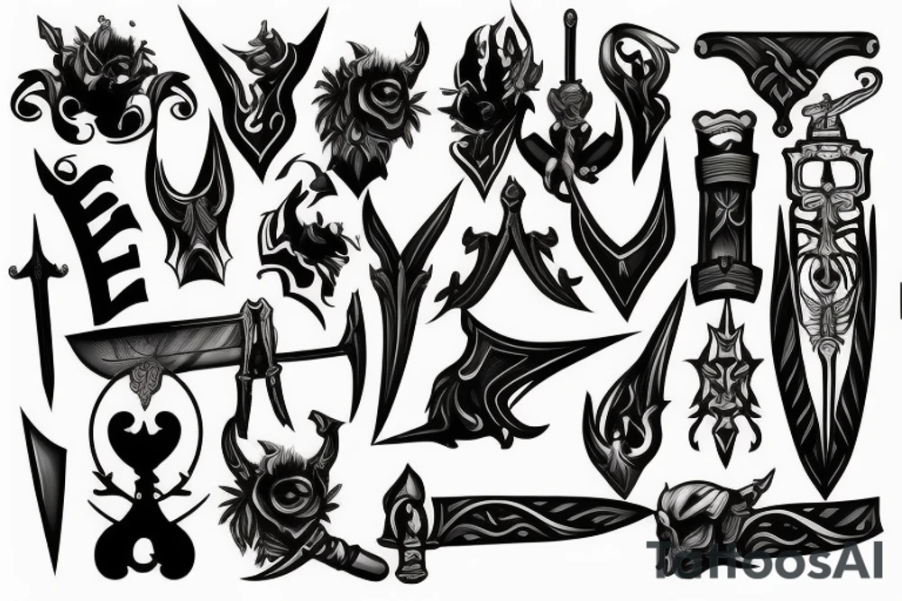 sword tattoo idea