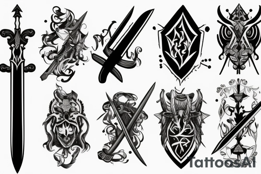 sword tattoo idea