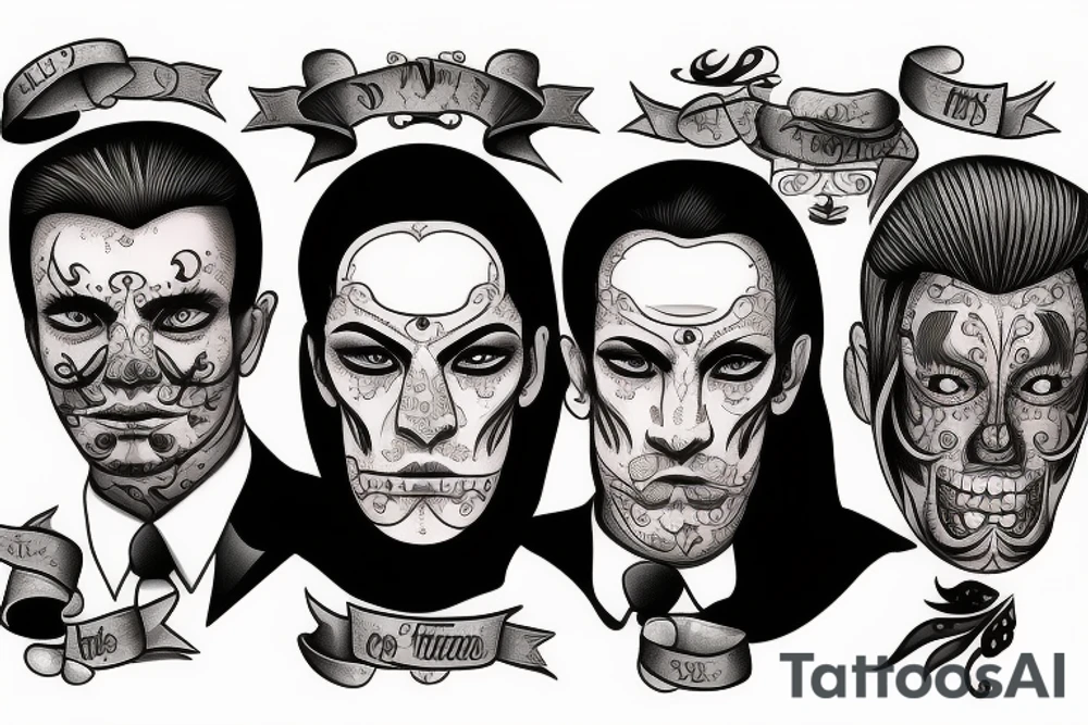 Mafia tattoo idea