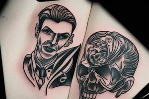 Mafia tattoo idea