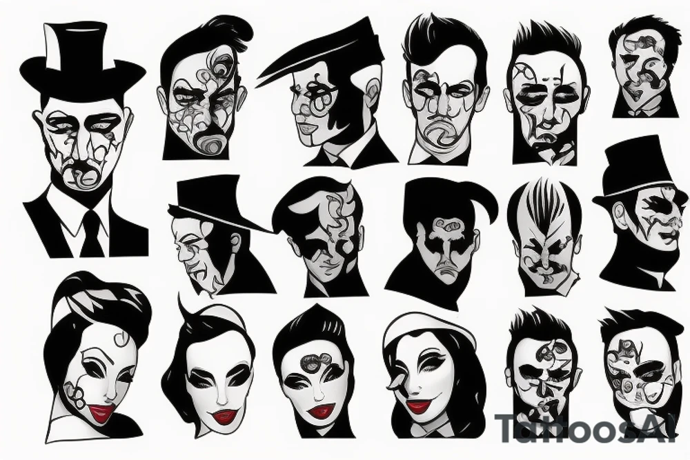 Mafia tattoo idea