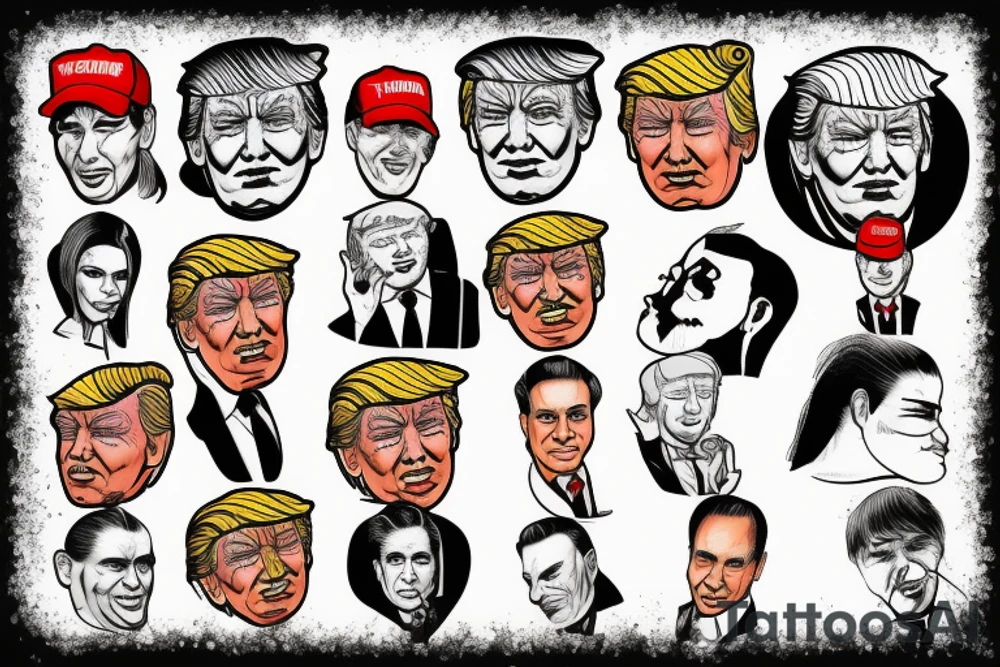 Trump tattoo idea
