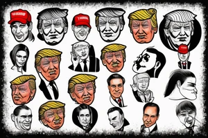 Trump tattoo idea