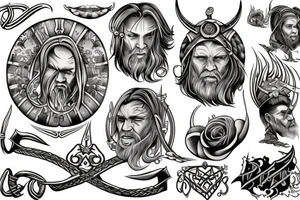 Viking tattoo idea