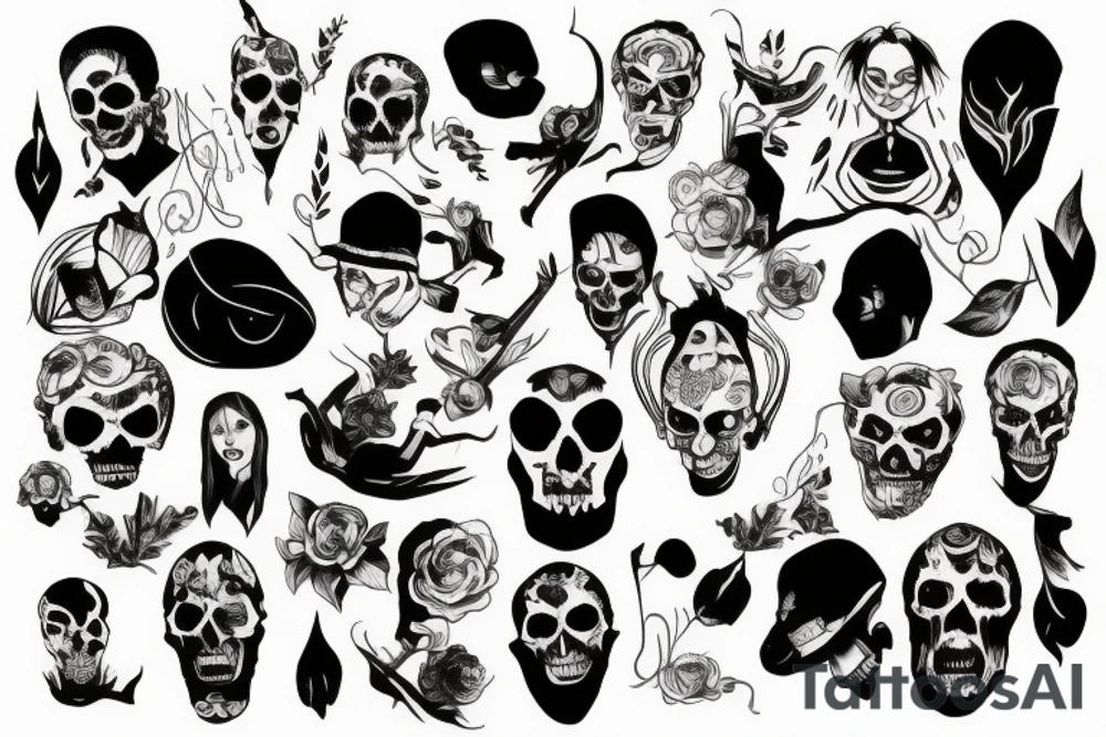 Ghost tattoo idea