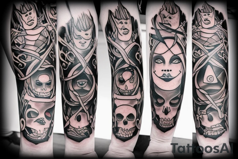 Ghost tattoo idea