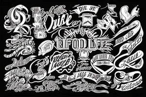 Ride is my life tattoo idea