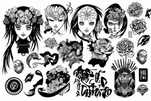 gojo satoru tattoo idea