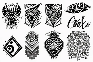 beautiful Girl and Scorpio tattoo idea