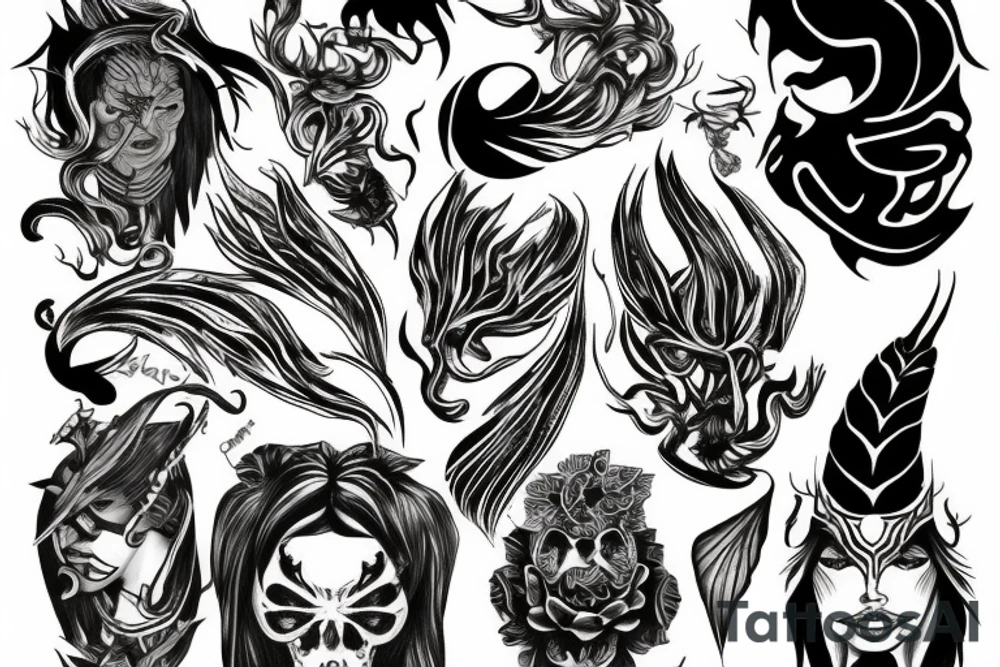 Scorpio with super powers tattoo idea