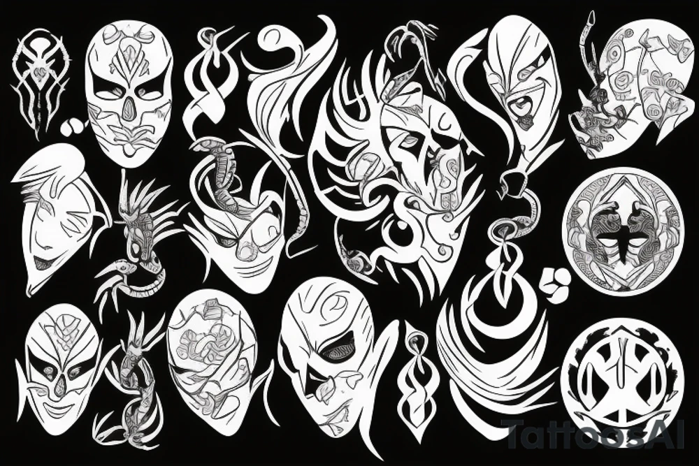 Scorpio with super powers tattoo idea