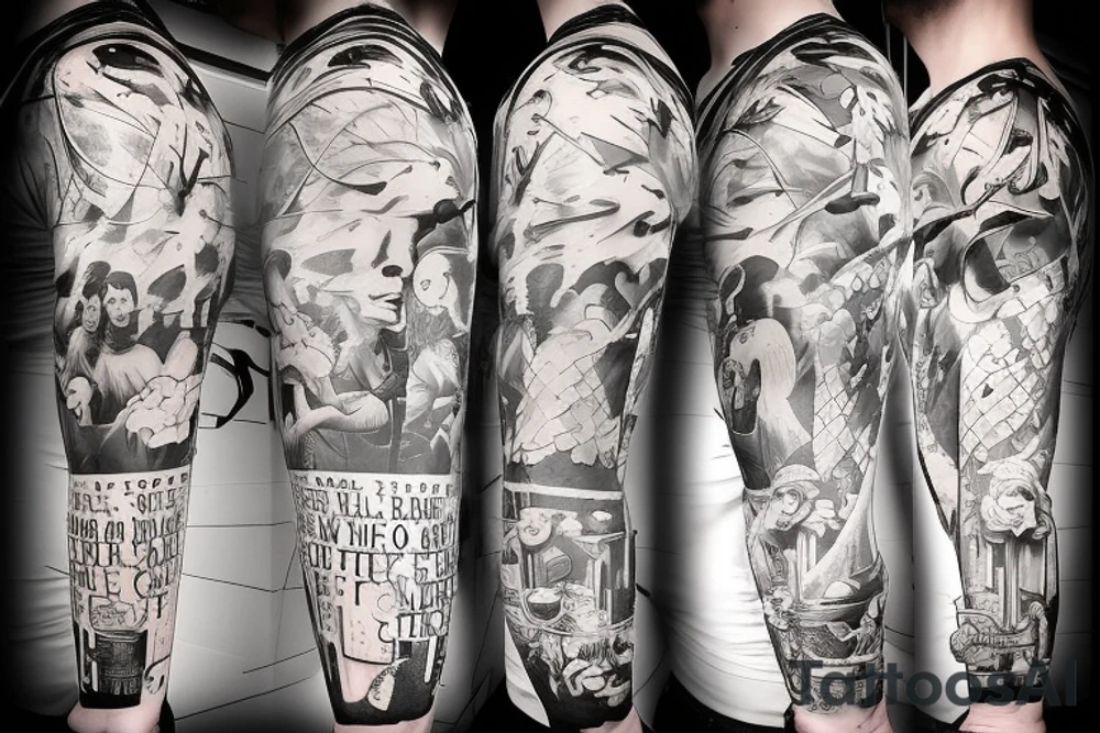 'Till the battles won
'Till kingdom come
I'll never run tattoo idea