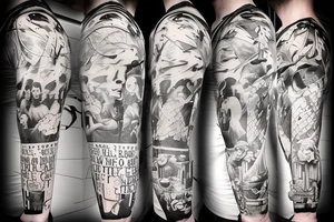'Till the battles won
'Till kingdom come
I'll never run tattoo idea