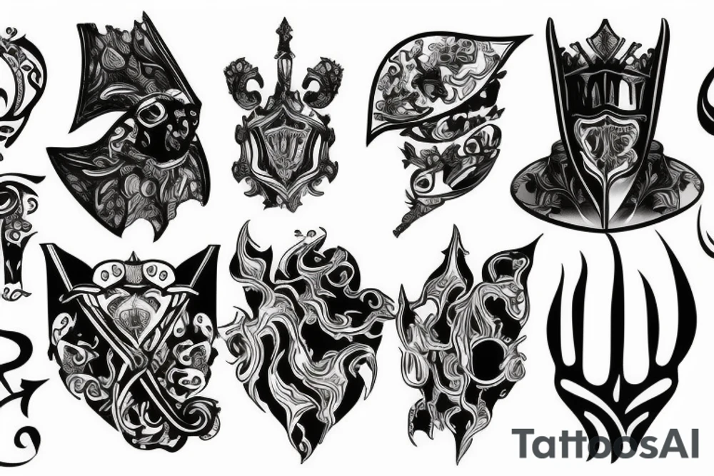knight tattoo idea