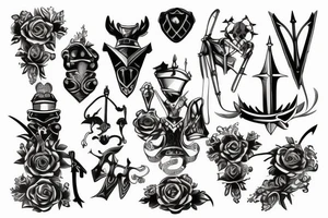 knight tattoo idea