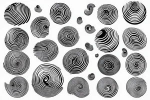 ripples on water in perspective with water drop tattoo idea