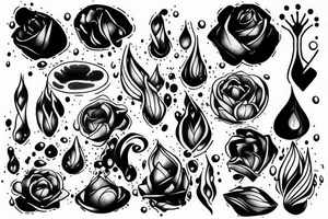 drop of water tattoo idea