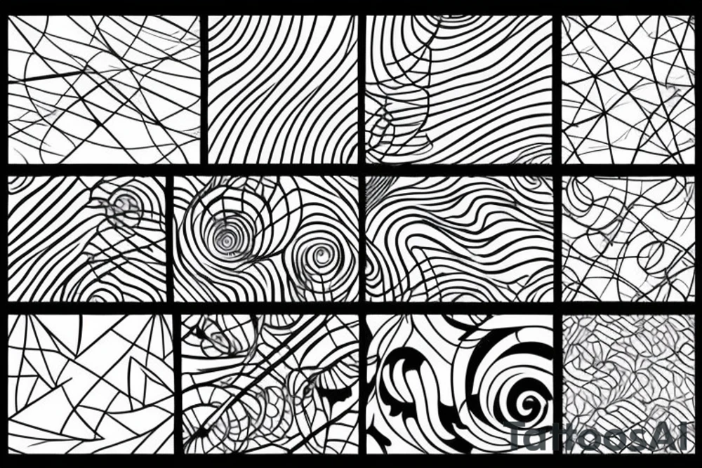 water ripples on a lake tattoo idea