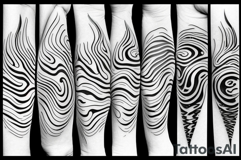 drop of water falling into water creating water ripples tattoo idea