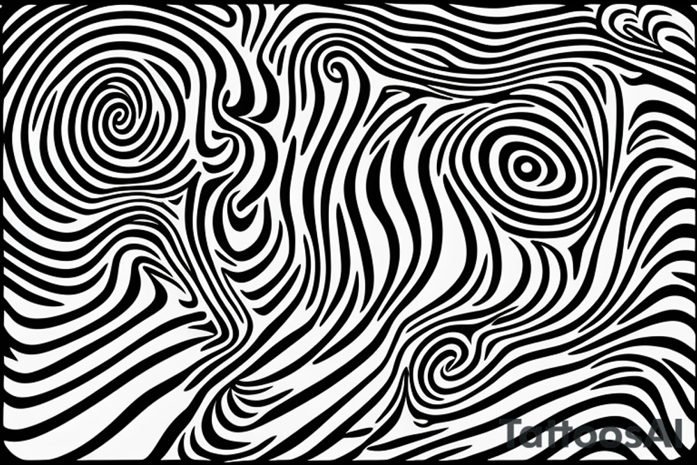 drop of water falling into water creating water ripples tattoo idea