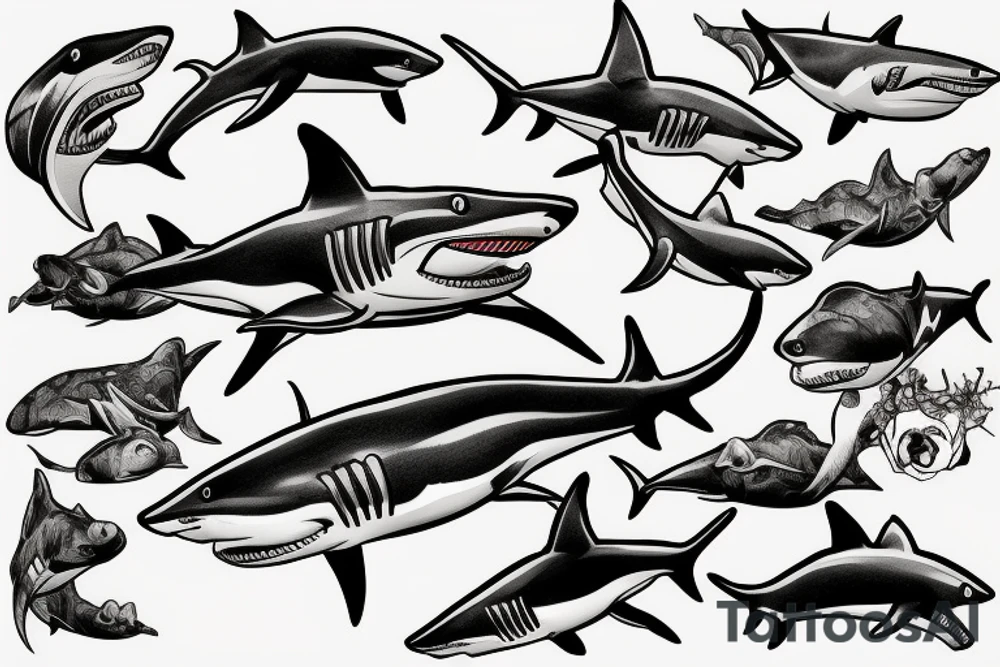 shark tattoo idea