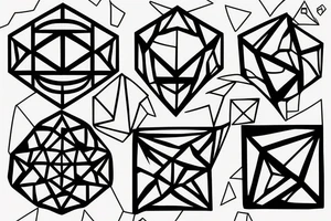 Cube tattoo idea
