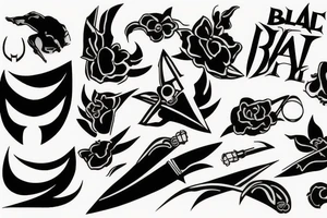 Blade tattoo idea