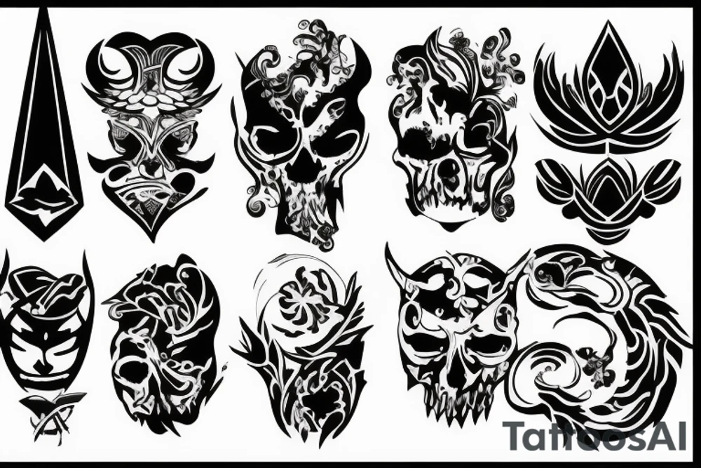 Blade tattoo idea