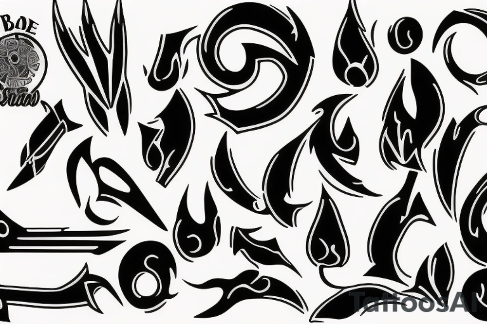 Blade tattoo idea