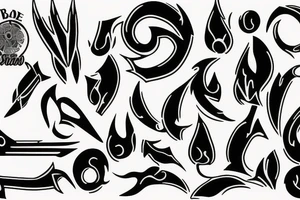 Blade tattoo idea