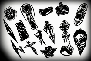 Blade tattoo idea