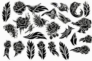 Blade tattoo idea