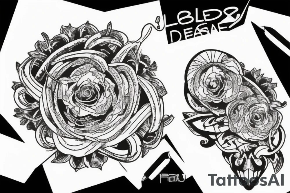 Blade tattoo idea