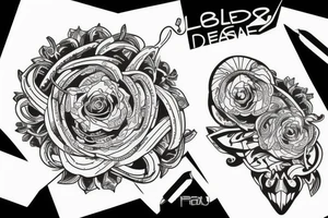 Blade tattoo idea