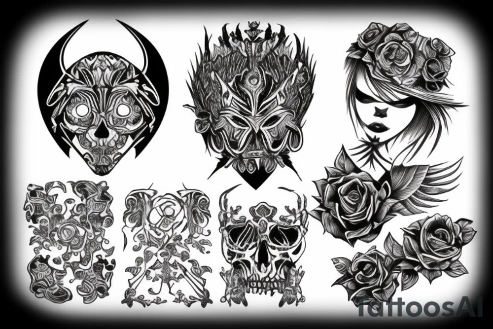 Blade tattoo idea