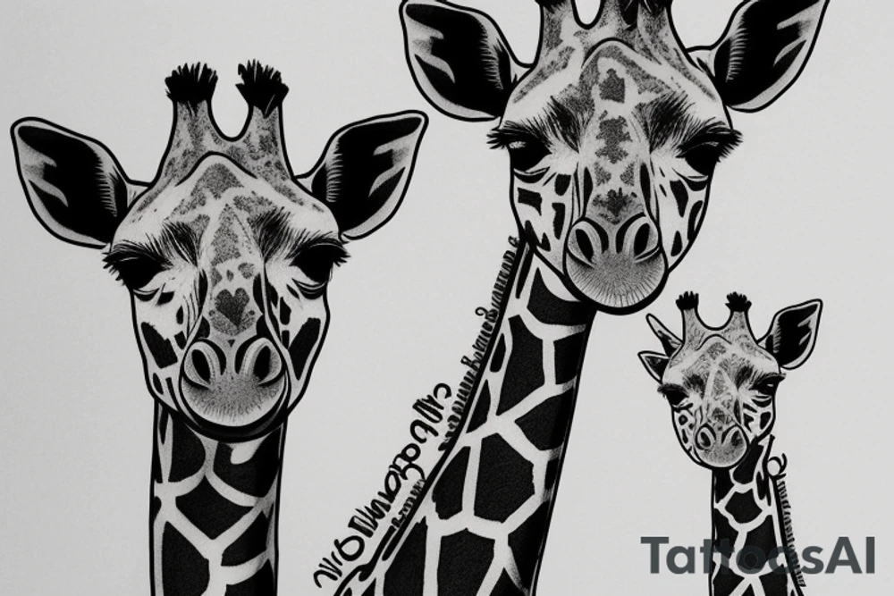 Last of Us giraffe tattoo idea