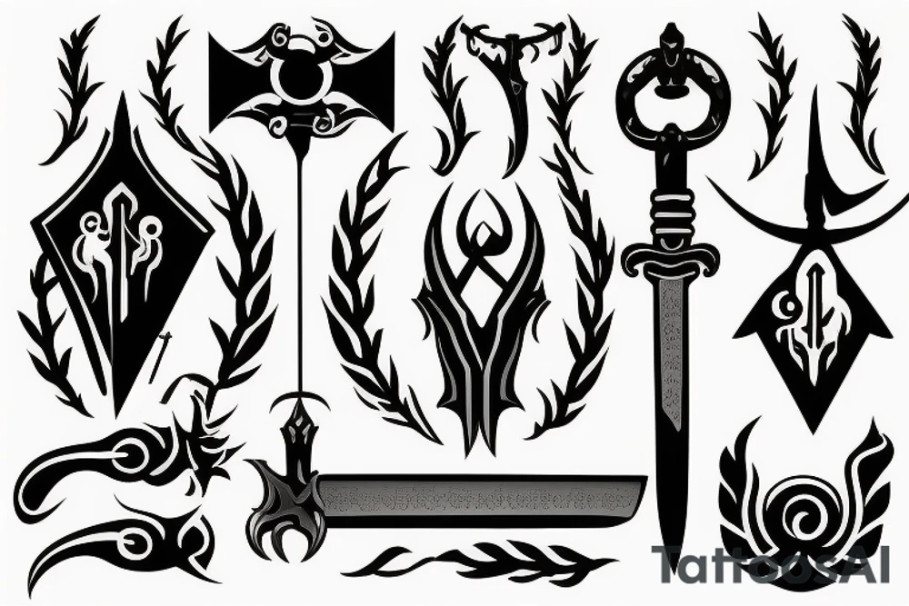 sword tattoo idea