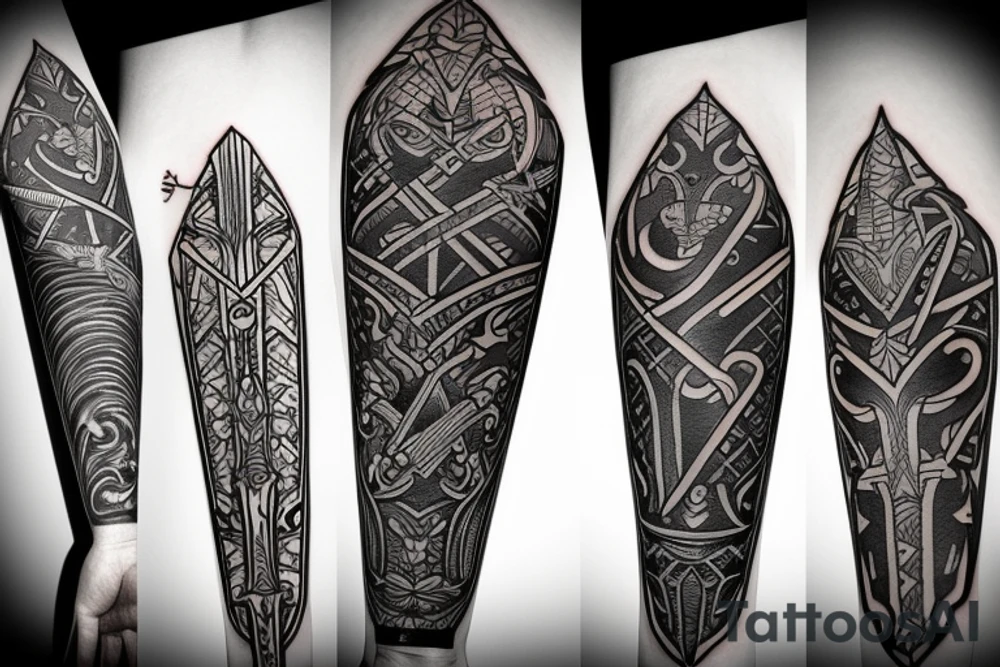 sword tattoo idea