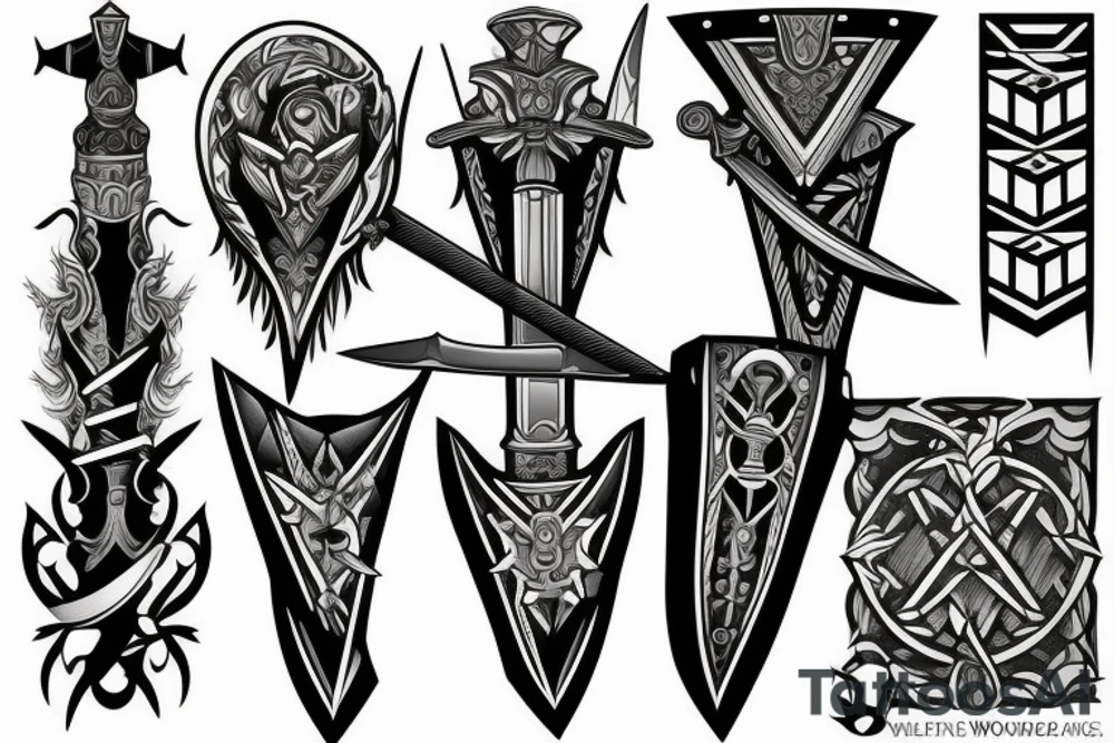 sword tattoo idea