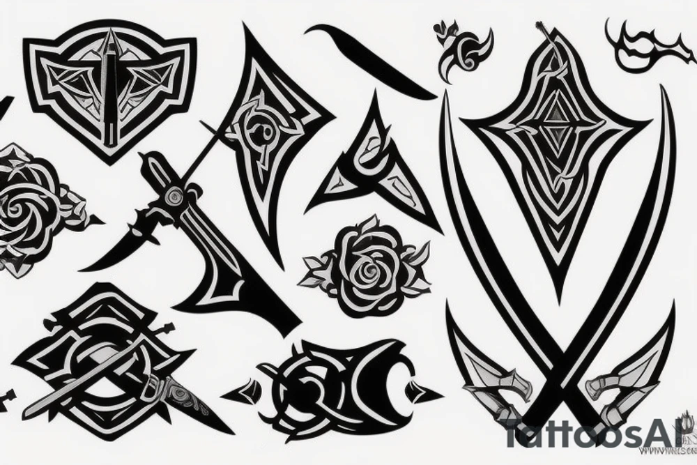 sword tattoo idea
