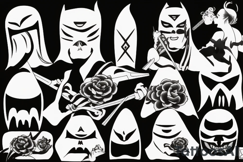 katana tattoo idea