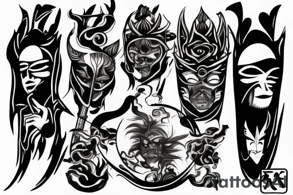katana tattoo idea