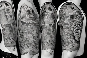 katana high quality tattoo idea