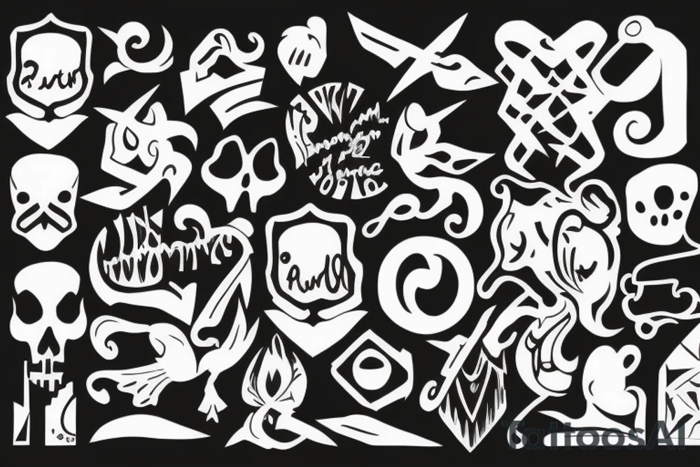 random tattoo idea