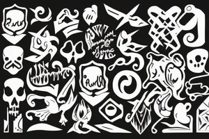 random tattoo idea