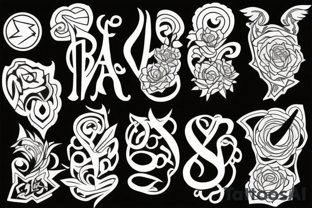 random tattoo idea
