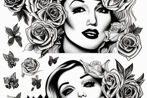 marlylin monroe tattoo idea
